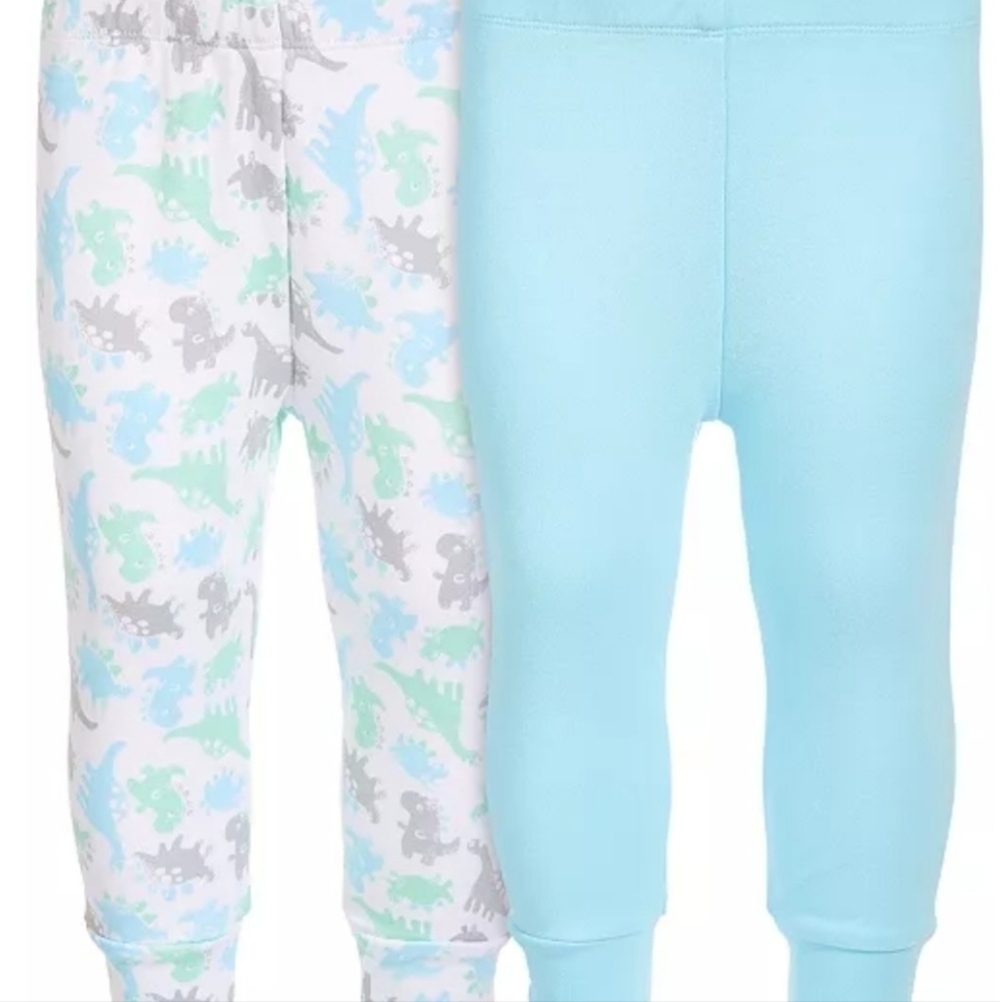 UNISEX Newborn Baby 2-Pc. Cotton Jogger Pants Set